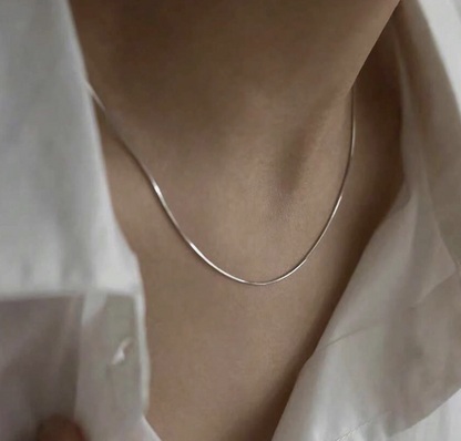 925 Sterling Silver Round Snake Chain Necklace 0.7-4mm All Sizes Made in Italy