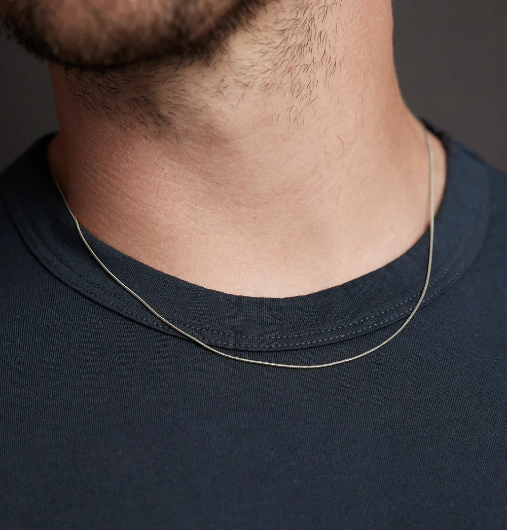 925 Sterling Silver Round Snake Chain Necklace 0.7-4mm All Sizes Made in Italy