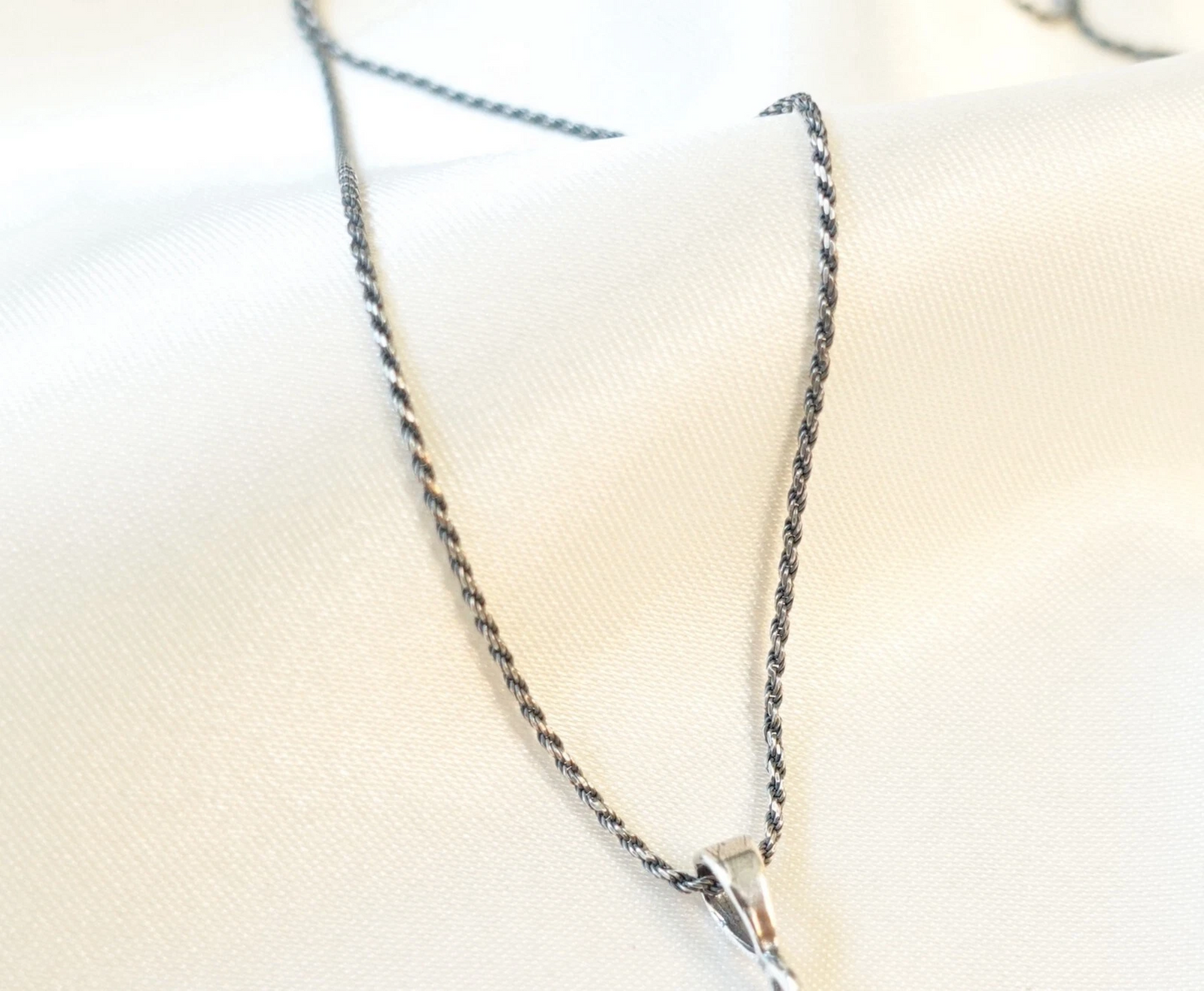 Sterling Silver Lion Pendant-Rope chain 18" Leo Lion Necklace,zodiac