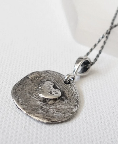 925 Sterling Silver Deer Pendant Necklace - Nature-Inspired Forest Design