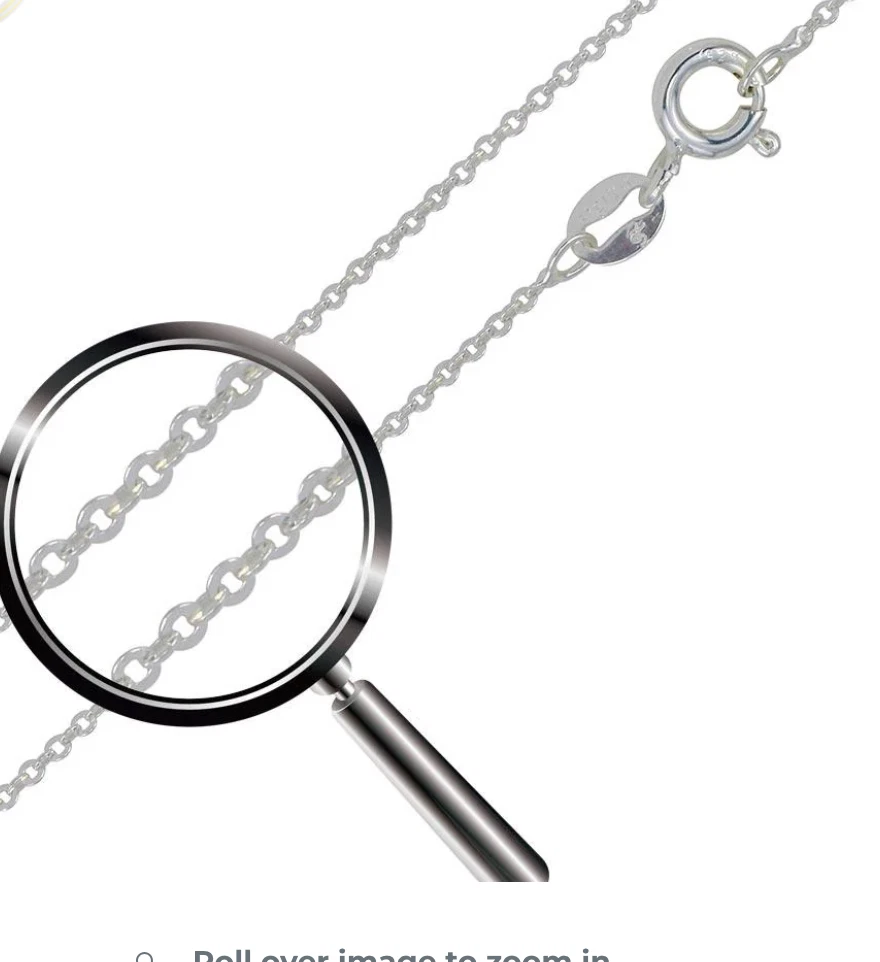 925 Sterling Silver Italian Anchor Forzatina Cable Chain or Bracelet – Made in Italy