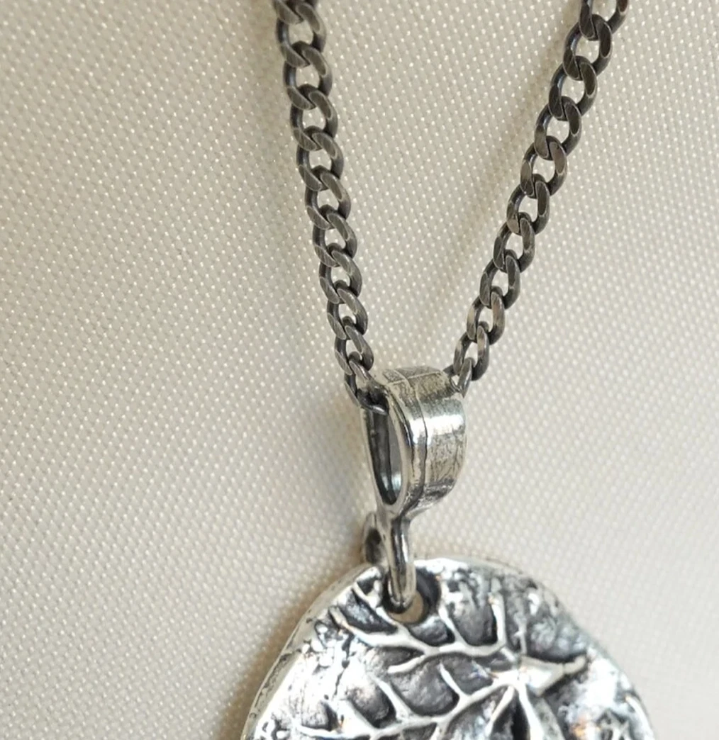 925 Sterling Silver Deer Pendant Necklace - Nature-Inspired Forest Design