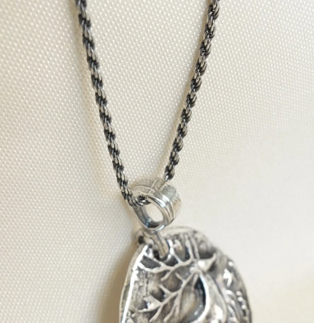 925 Sterling Silver Deer Pendant Necklace - Nature-Inspired Forest Design