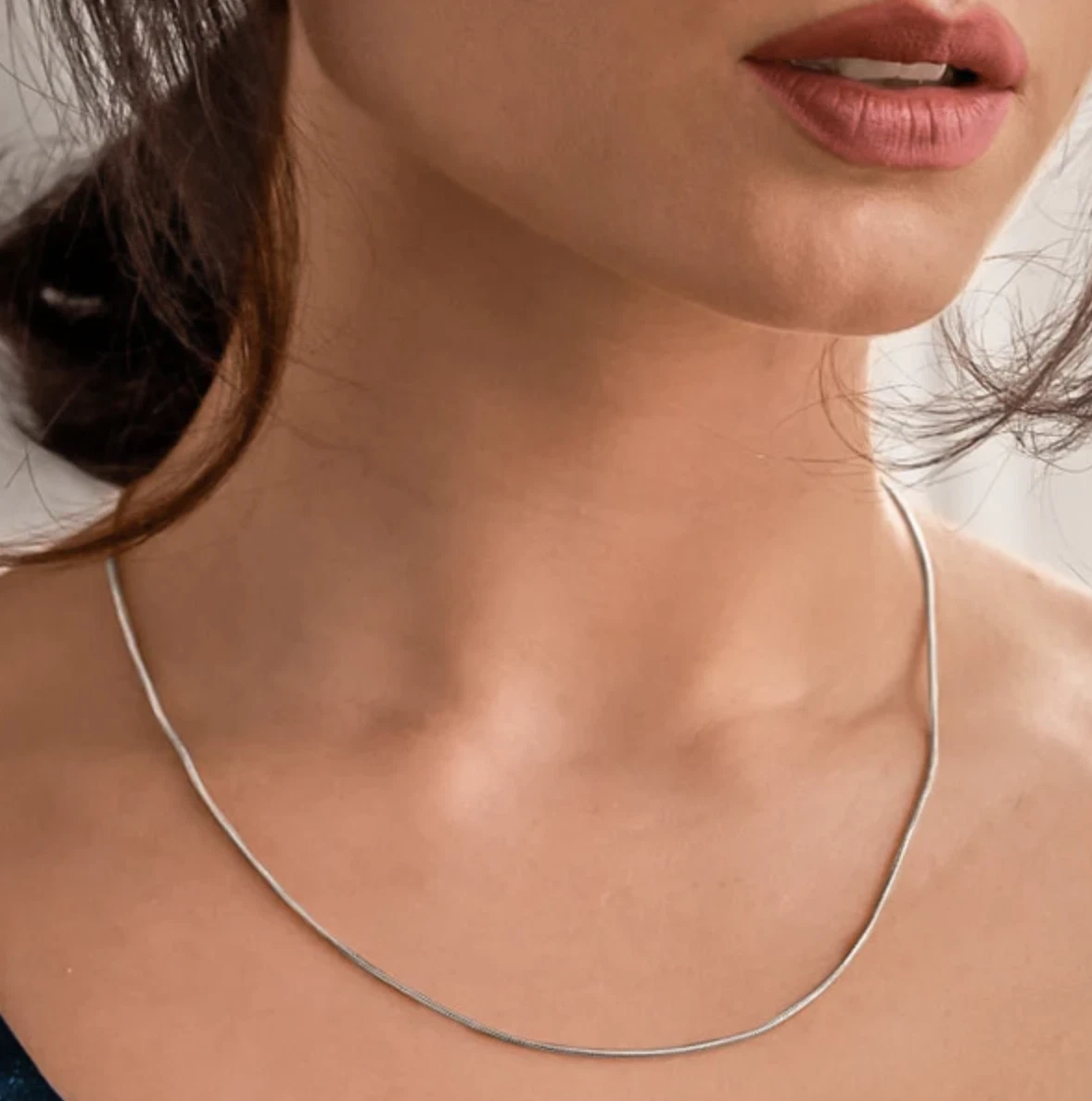 925 Sterling Silver Round Snake Chain Necklace 0.7-4mm All Sizes Made in Italy