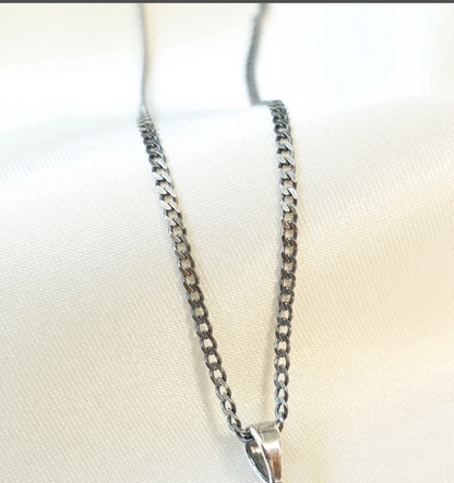 Bold 925 Sterling Silver Ram Head Pendant Necklace - Unique Animal Design